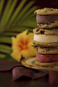 Chocolate Chip Gelato Cookie Sandwiches