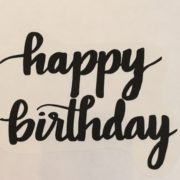 Script Happy Birthday